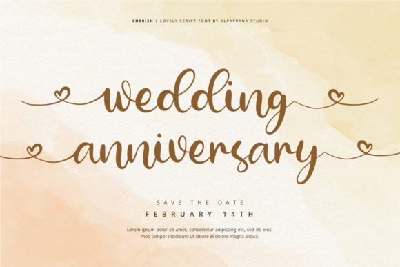 Cherish Font - Preview 4
