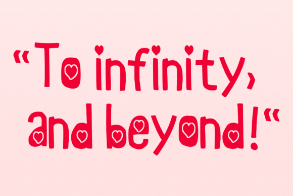 Cupid Flower Font PNG with transparent background - Preview 1