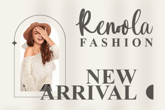 Dahlia Marisha Font PNG with transparent background - Preview 1