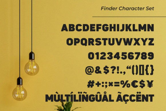 Finder Font - Preview 5