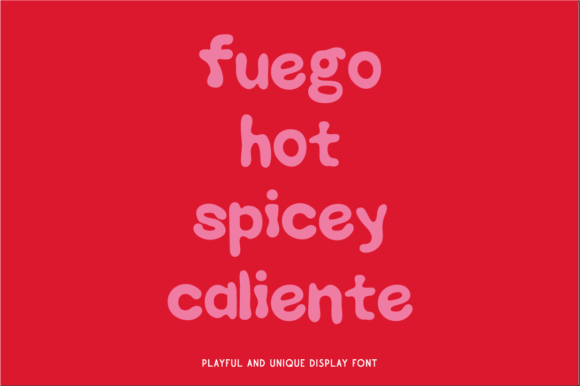 Fuego Font - Preview 1