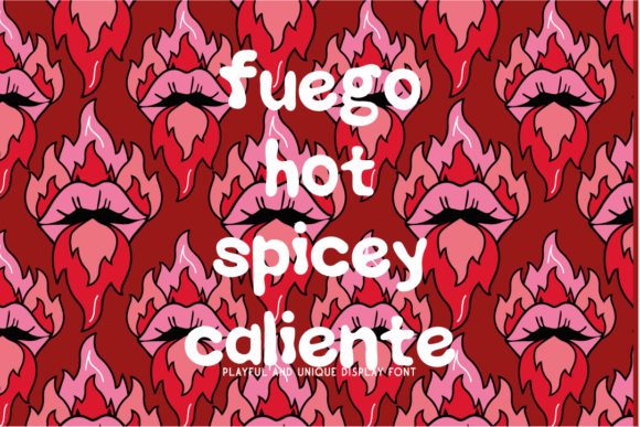 Fuego Font - Preview 3