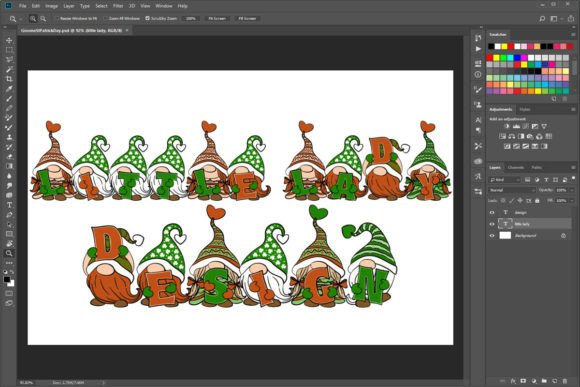 Gnome Patrick's Day Font - Preview 2