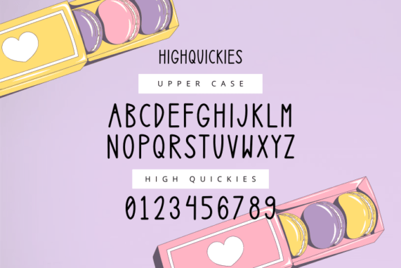 High Quickies Font - Preview 1