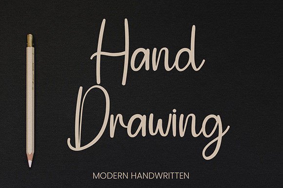 Premium Hunter Font PNG with transparent background - Preview 1