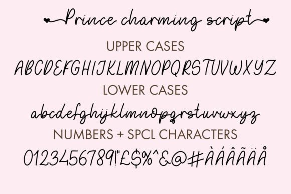 Prince Charming Duo Font font preview - 2