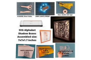 Shadow Box Alphabet Letter a SVG File · Creative Fabrica