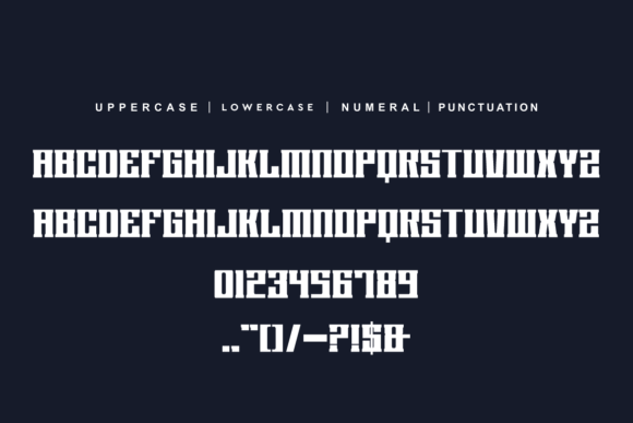 Sigared Font PNG with transparent background - Preview 3
