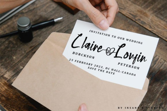 Signemare Font font preview - 4