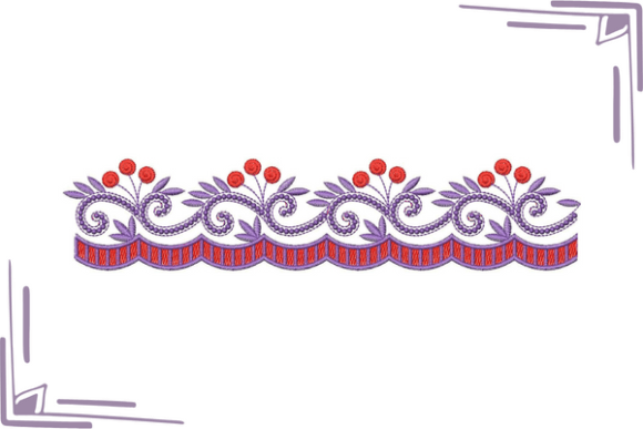 Traditional Indian Border
