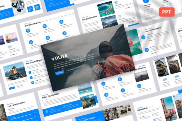 Volite – Travel PowerPoint Template