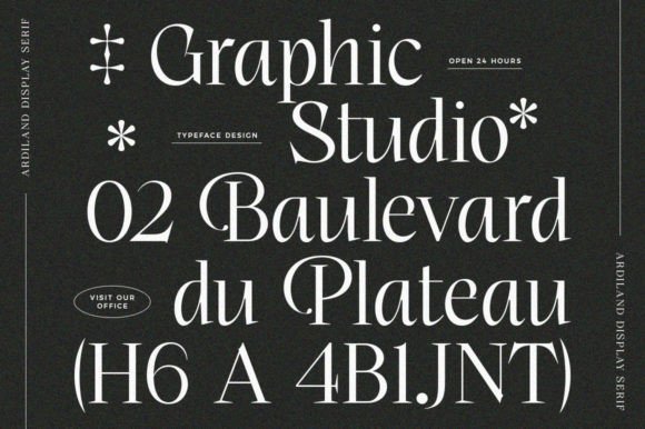 Ardiland Font - Preview 2
