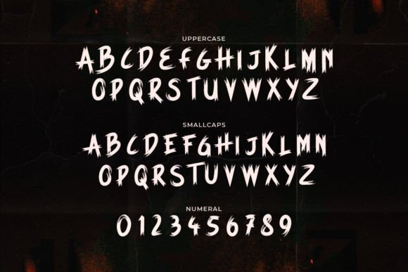 Dreadfory Font - Preview 1