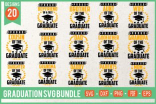 Graduation SVG Bundle Graphic by ijdesignerbd777 · Creative Fabrica