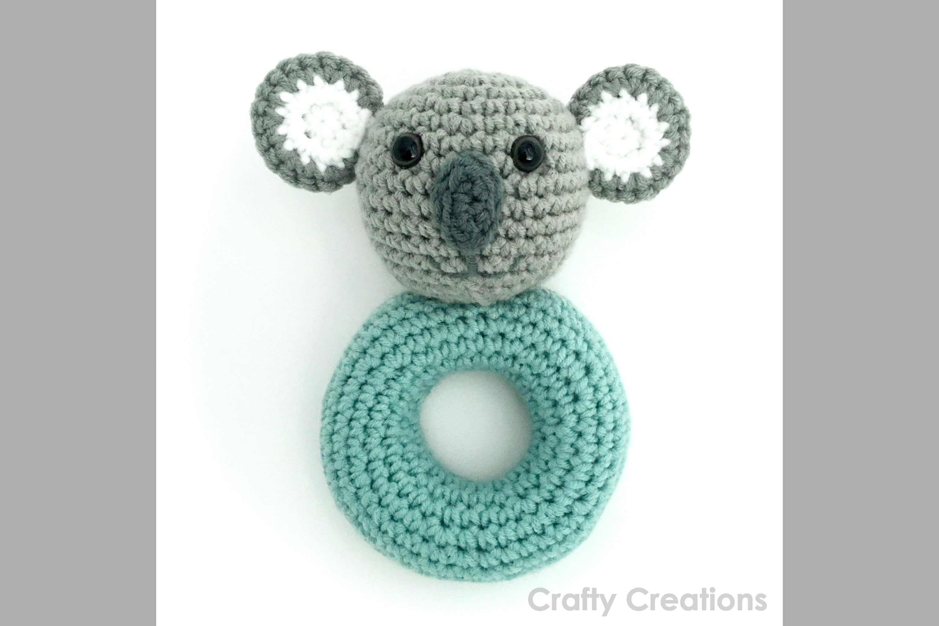 Koala Rattle Crochet Pattern