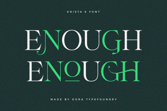 Krista's Font PNG with transparent background - Preview 5