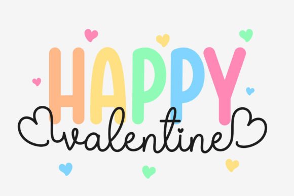Lovely Mood Duo Font PNG with transparent background - Preview 3
