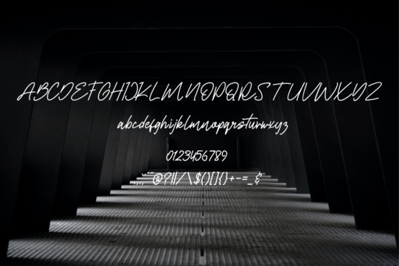 Octighost Font PNG with transparent background - Preview 4