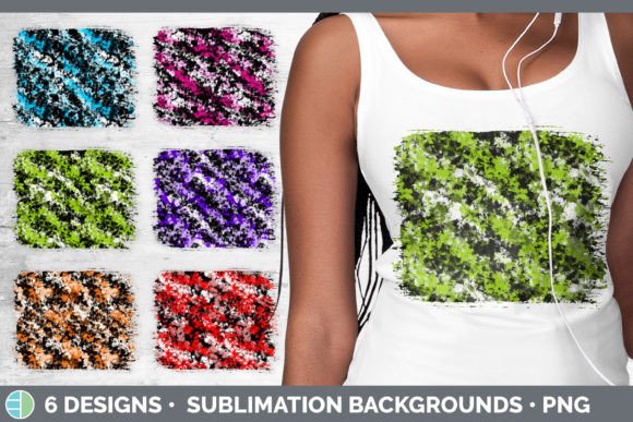 Dabs Graphics Paint Dabs Distressed Background | Paint Graphic by Enliven Designs ...