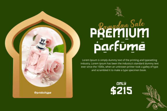 Reywak Font PNG with transparent background - Preview 3
