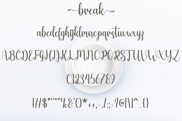 Break Font - Preview 5