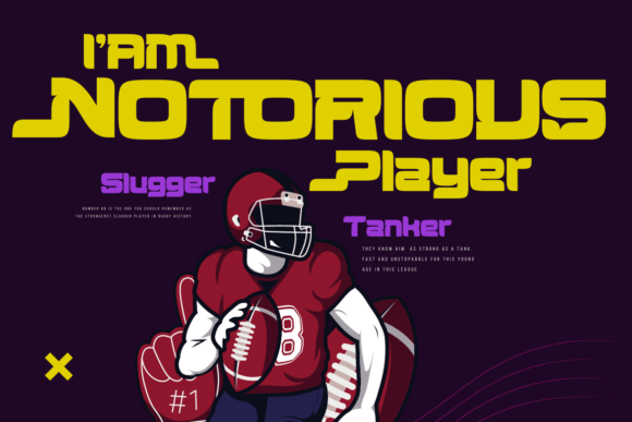 Aougtron Font - Preview 4