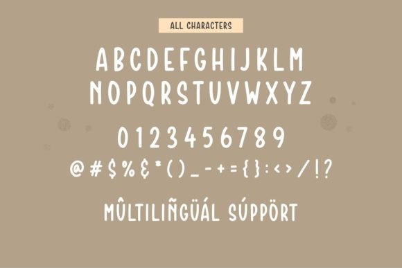 Crumble Bakery Font PNG with transparent background - Preview 5