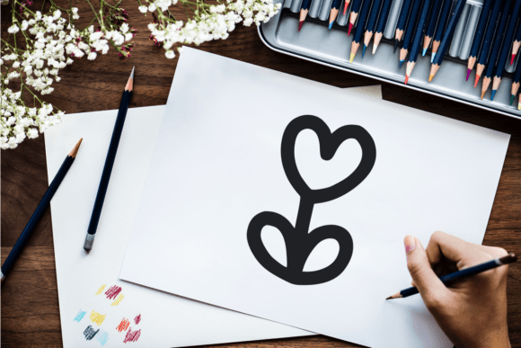 Cute Heart Font - Preview 2