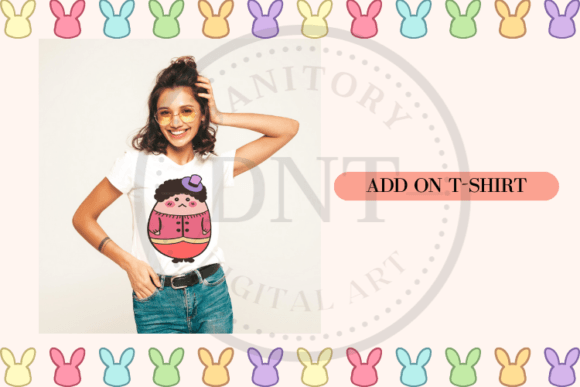 Easter Egg Dress Up Font - Preview 3