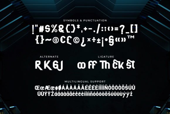 Facehugger Font - Preview 2