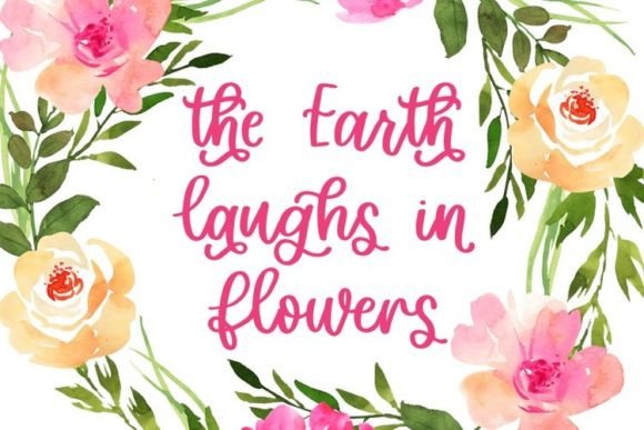 Garden Party Font - Preview 1