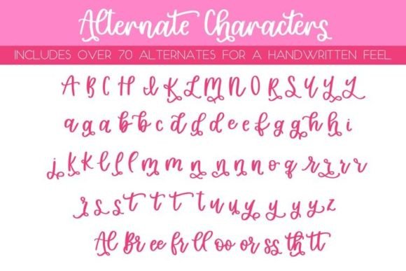Garden Party Font - Preview 3