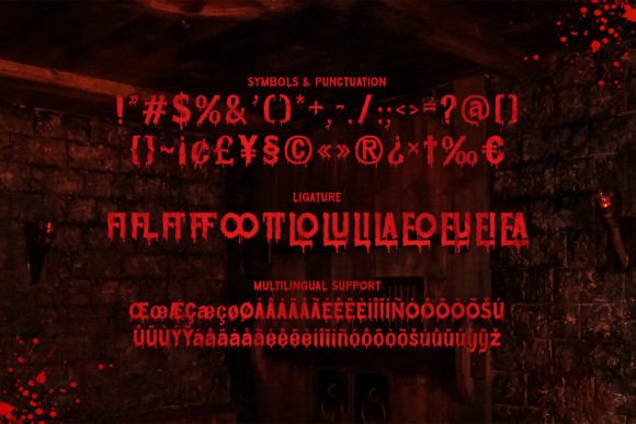 Grimes Blood Font - Preview 2