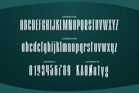 Highframe Font PNG with transparent background - Preview 1