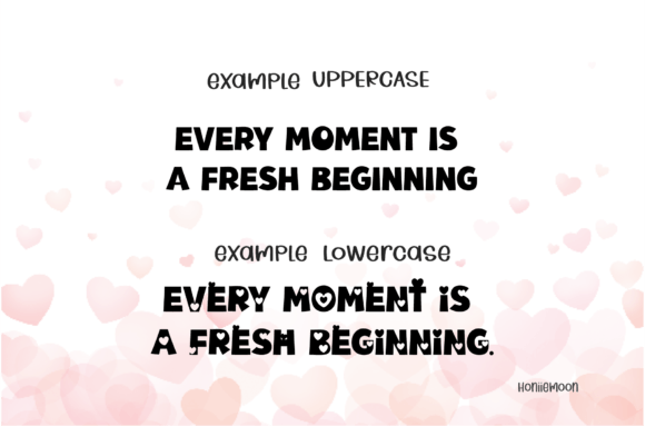 Honiie Font PNG with transparent background - Preview 4