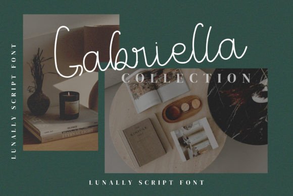 Lunally Font font preview - 1