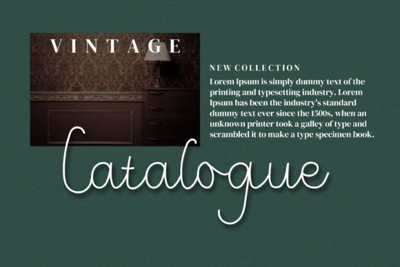 Lunally Font font preview - 5