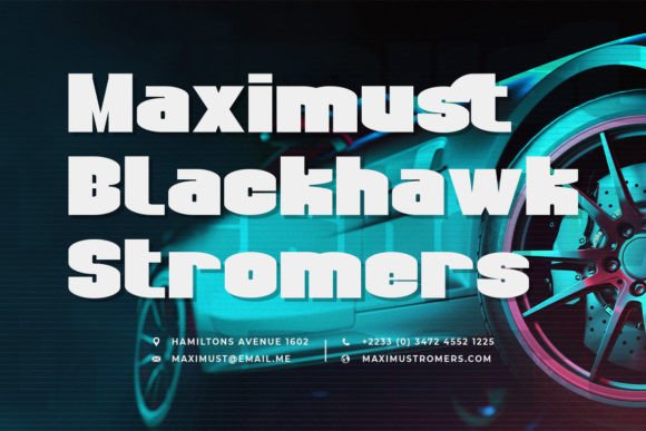 Megastel Font PNG with transparent background - Preview 4