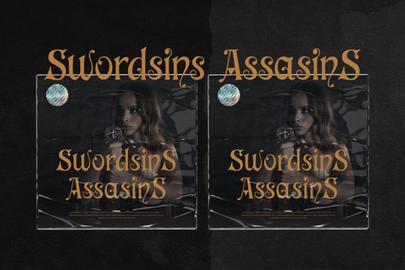 Monastery Font PNG with transparent background - Preview 6