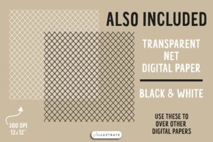 Pink Net Pattern Paper Net Digital Paper Pack | Net Pattern Graphic by illuztrate · Creative ...