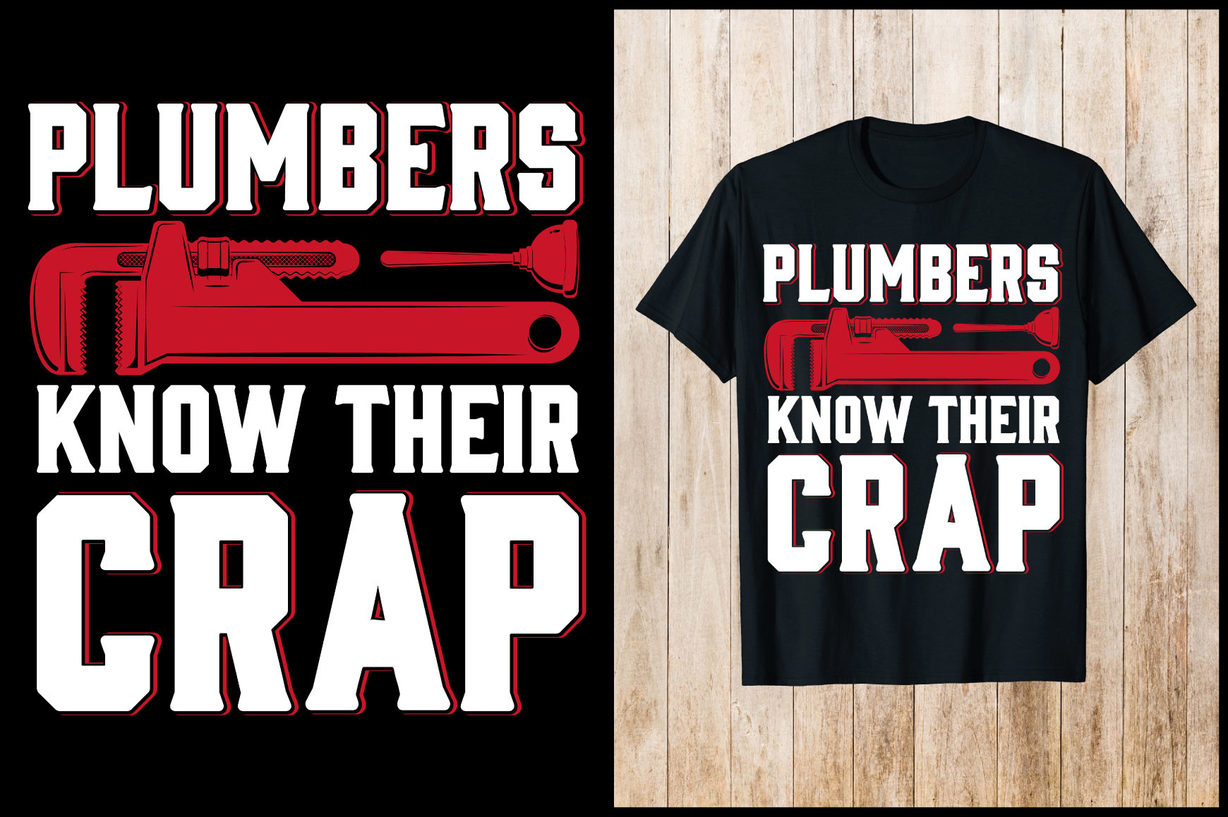 Crap Graphics Plumbers Know Their Crap Graphic by nxmnadim · Creative Fabrica