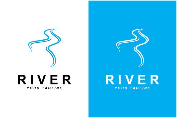 River Logo Vector
