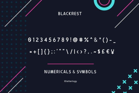 Blackrest Font - Preview 2