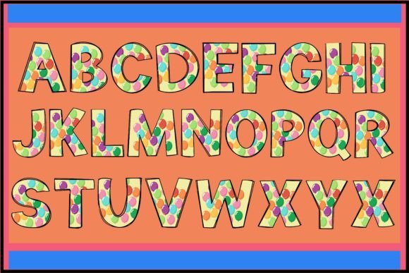 Balloon Font - Preview 1