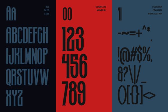Bat Knight Font - Preview 2