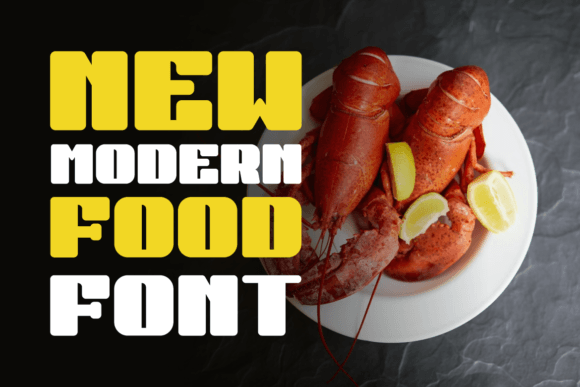 Crispy Seafood Font - Preview 3