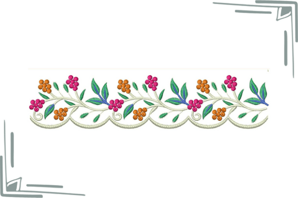Green Garden Border