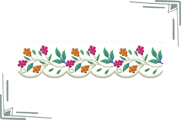 Green Garden Border
