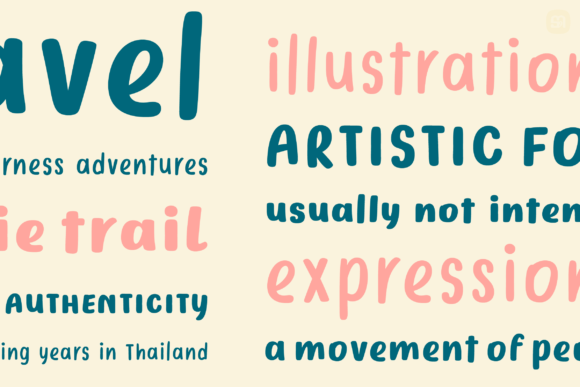 Handywritten Font PNG with transparent background - Preview 3