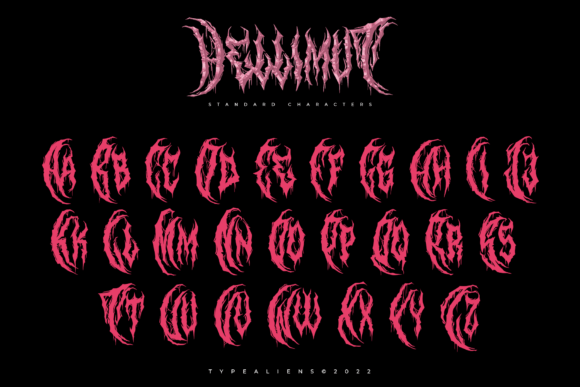 Hellimut Font - Preview 6